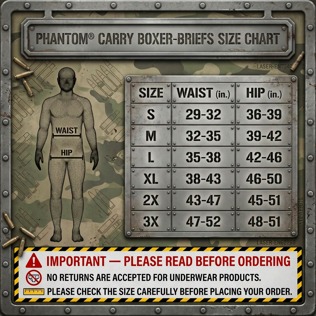 Phantom® Carry Boxer-Briefs
